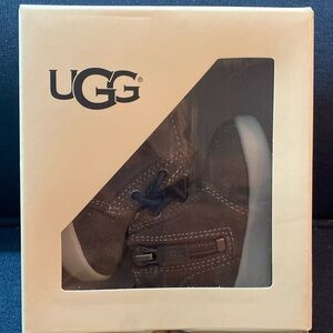 BABY UGG I KRISTJAN Grey Suede Boots. Size 0/1 XS 0-6 mos. New In Box